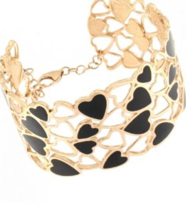 Gelang Kaku Oval Lebar Hati