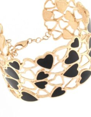 Gelang Kaku Oval Lebar Hati