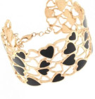 Gelang Kaku Oval Lebar Hati